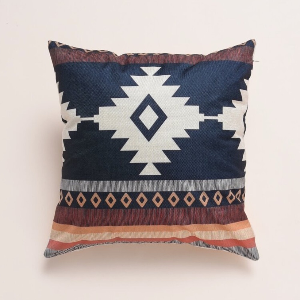 Aztec pillow cover